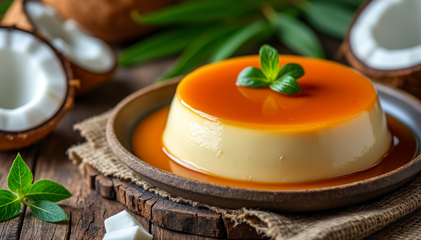 découvrez une recette facile de flan coco maison, idéale pour un dessert gourmand et rapide à réaliser. savourez la douceur exotique en quelques étapes simples.