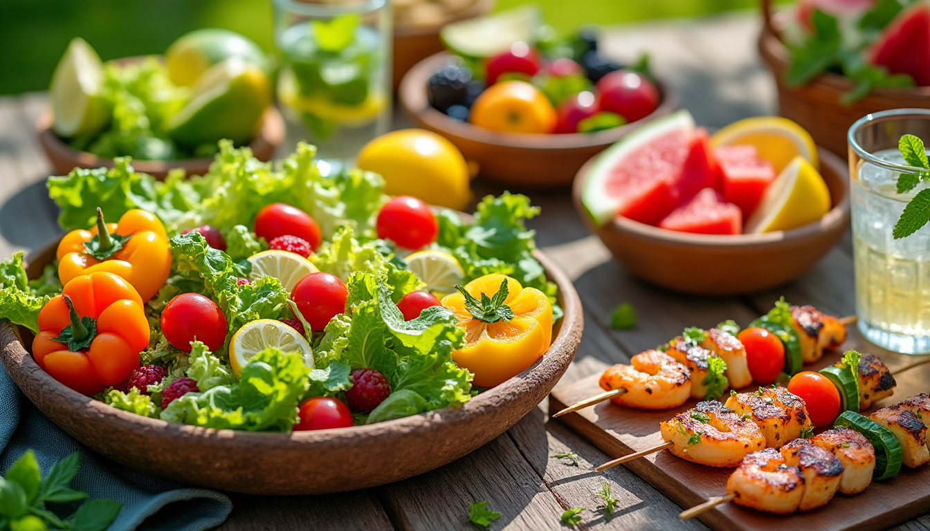 découvrez des recettes faciles et rapides de plats d'été pour vous rafraîchir et profiter des beaux jours avec saveur et légèreté.