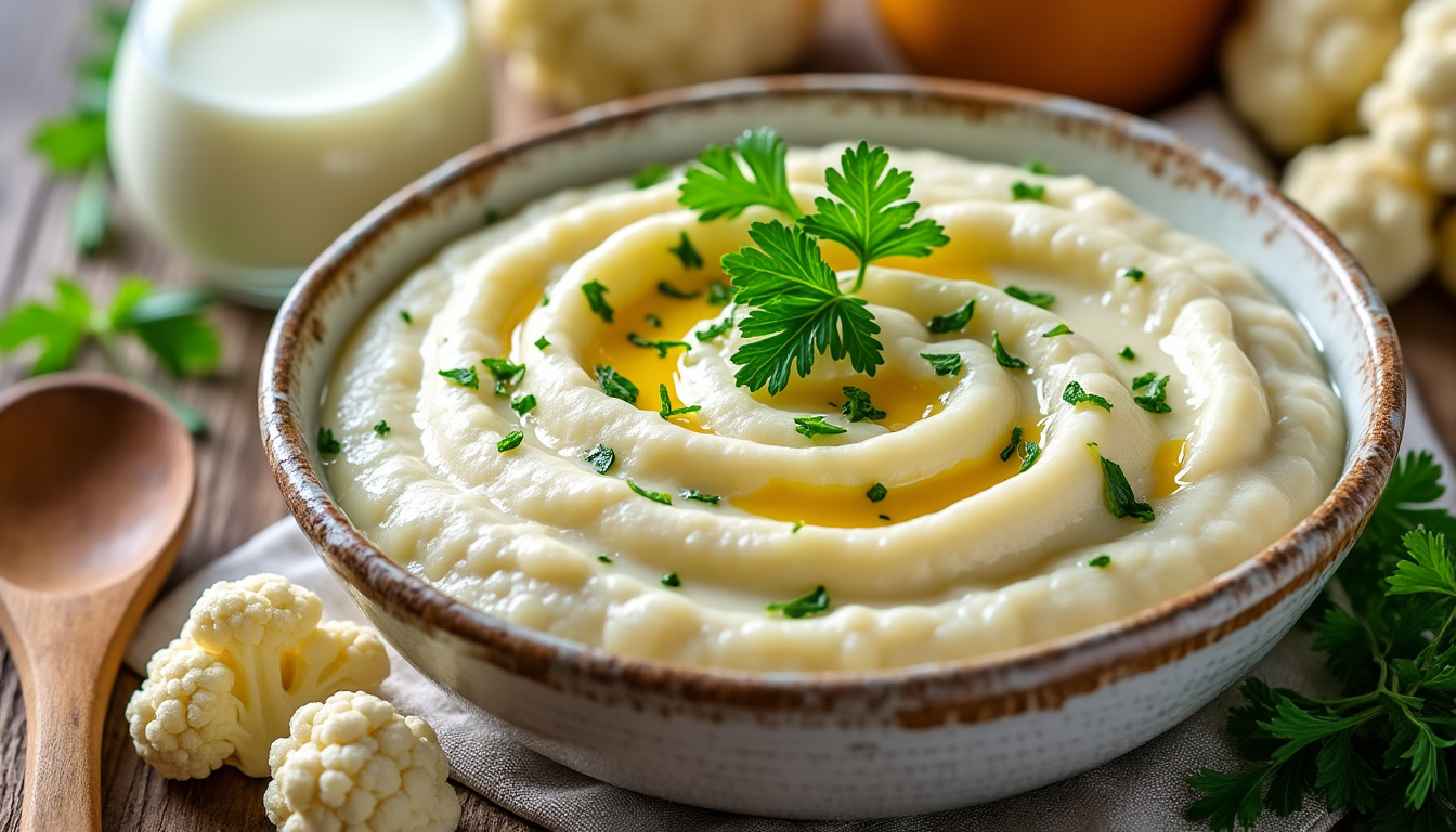 découvrez notre recette facile de purée de chou-fleur et nos conseils pour la réussir parfaitement à chaque fois. un plat sain, savoureux et rapide à préparer.