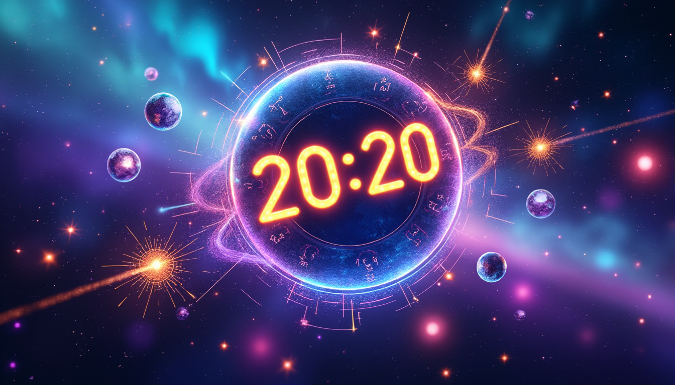 découvrez la signification de l'heure miroir 20h20 et déchiffrez le message secret qu'elle vous transmet.