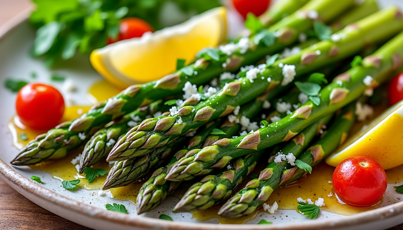 découvrez une recette facile et savoureuse mettant en valeur les asperges vertes, idéale pour un repas rapide et gourmand.