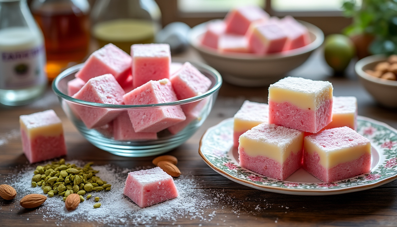 découvrez une recette facile pour préparer des loukoums maison délicieux, parfaits pour régaler vos proches avec une douceur traditionnelle simple à réaliser.