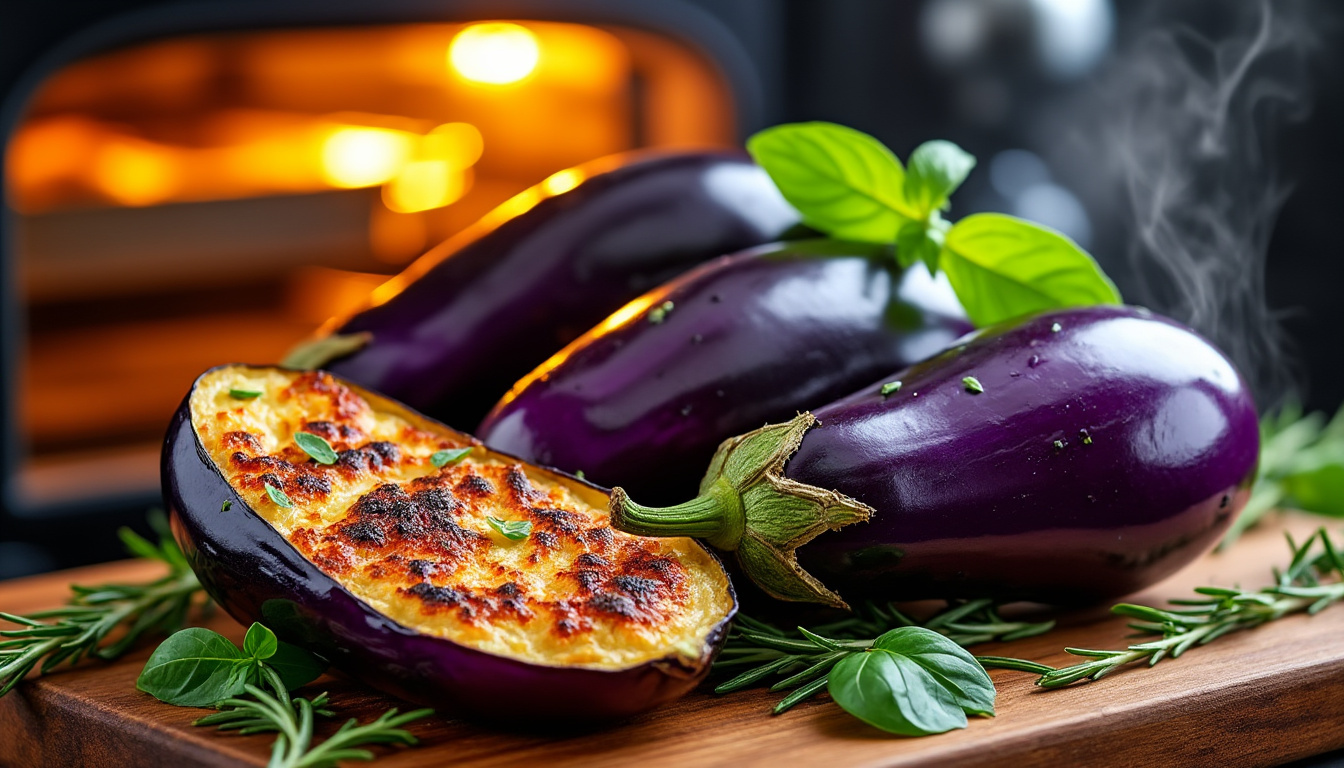 découvrez nos astuces simples et efficaces pour réussir parfaitement la cuisson de l'aubergine au four et préparer des plats savoureux en toute simplicité.