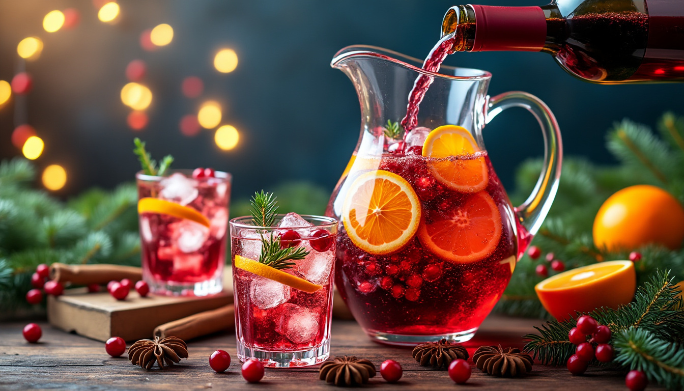 découvrez comment préparer une sangria de noël originale et festive pour sublimer vos fêtes avec une boisson savoureuse et conviviale.
