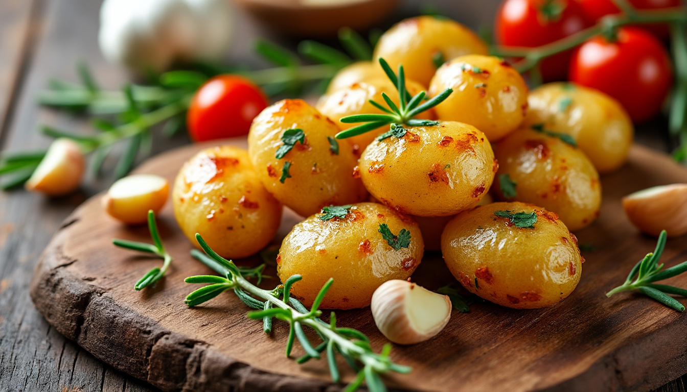 découvrez notre recette simple et savoureuse pour préparer des pommes de terre grenaille au four, un accompagnement croustillant et parfumé, parfait pour toutes vos occasions.